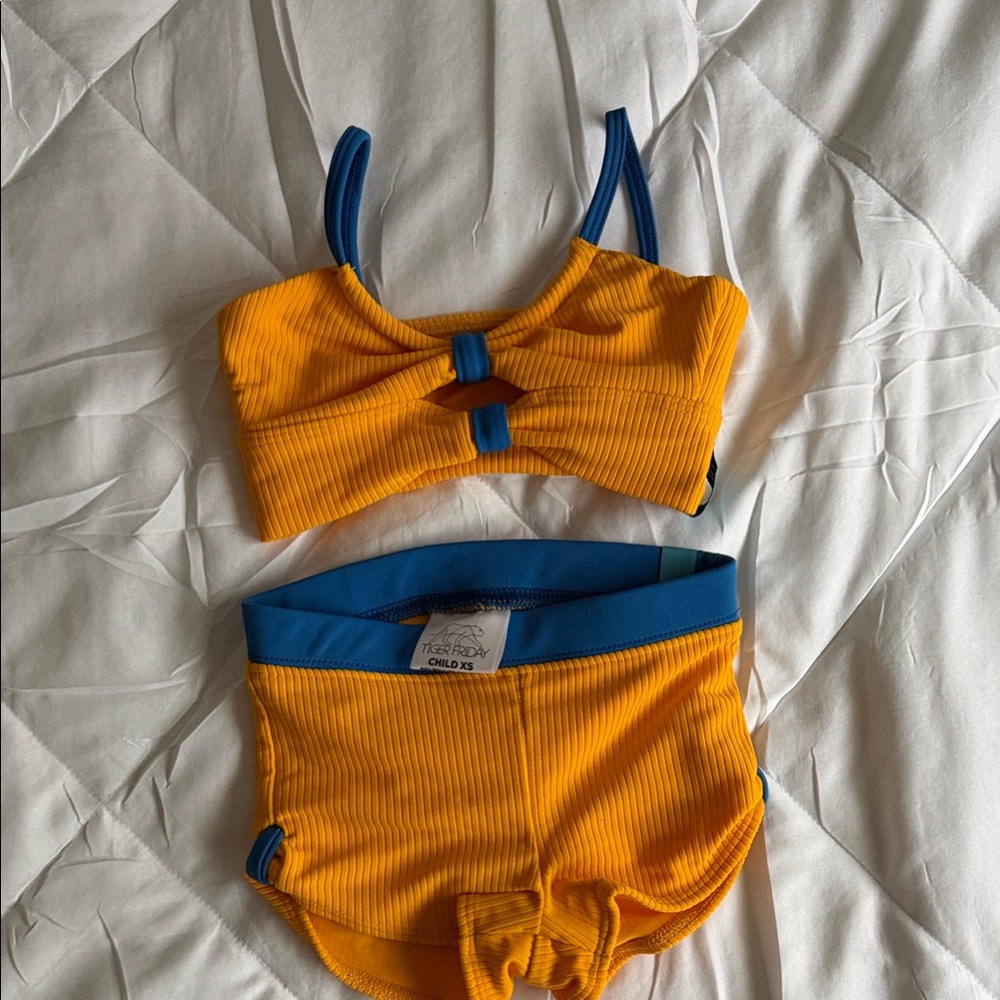 Tiger Friday blue and orange set CXS